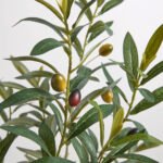 34" Lifelike Artificial Olive Topiary Tree in Mediterranean Decorative Pot - Image 5