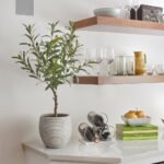 34" Lifelike Artificial Olive Topiary Tree in Mediterranean Decorative Pot - Image 7