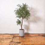 Artificial Ficus Tree with Artisan Planter - Image 4