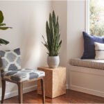 40" Lifelike Artificial Snake Plant in Modern Grey Planter - Low-Maintenance Elegance for Home Decor - Image 10