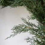 30" Lifelike Faux Cedar Wreath – Timeless Holiday Home Decor, Realistic Greenery - Image 4