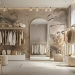 Abstract Marble Wall Mural - Organic Earthy Tones & Fluid Art Wallpaper - Image 6