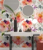 Watercolor Summer Flower Wallpaper - Image 7