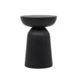 CG Hunter Handcrafted Black Wooden Accent Table - Stylish Compact Side Table for Home Decor - Image 6