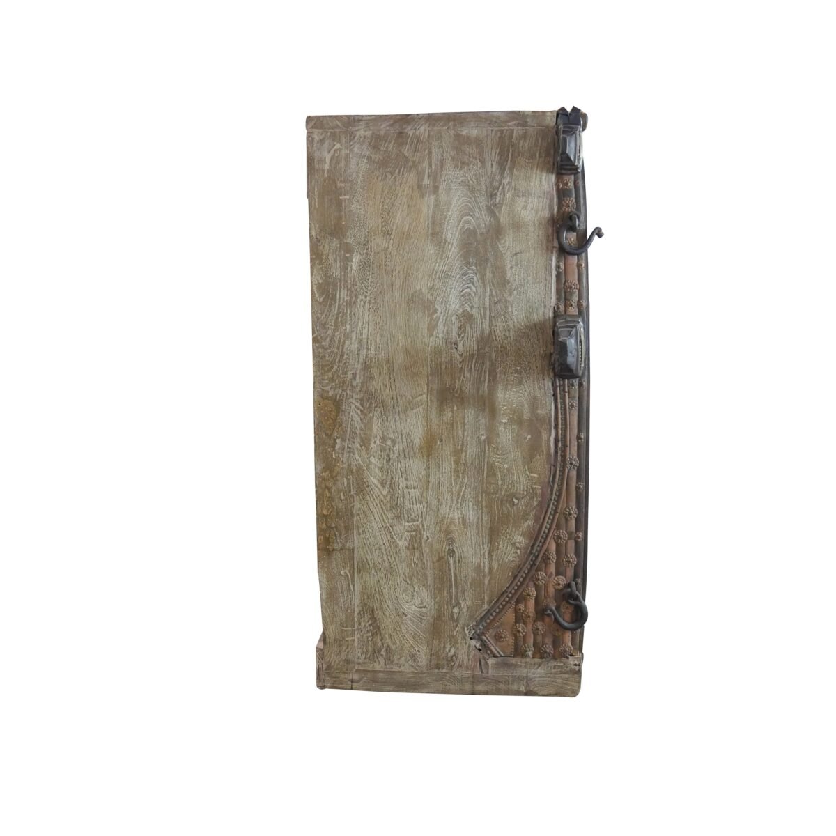 Ranch Style Rustic Ox Cart Bed Upcycled 60" Wide Serving Bar - Image 3