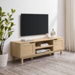 Tromso Modern 2-Door TV Stand for TVs up to 65” - Image 2
