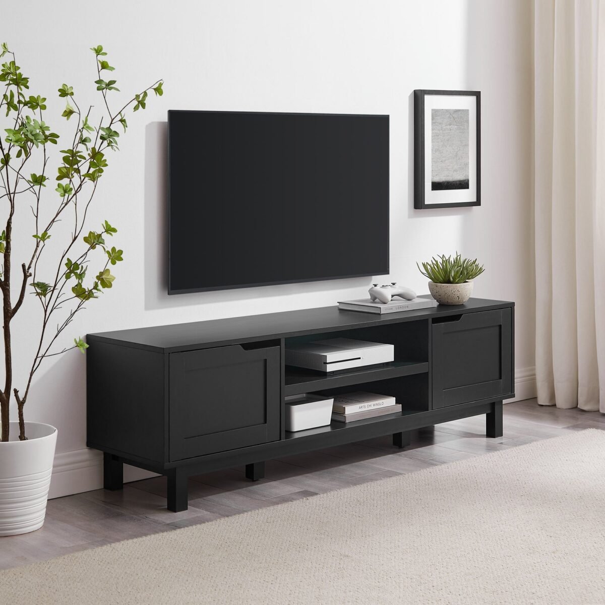 Tromso Modern 2-Door TV Stand for TVs up to 65” - Image 12