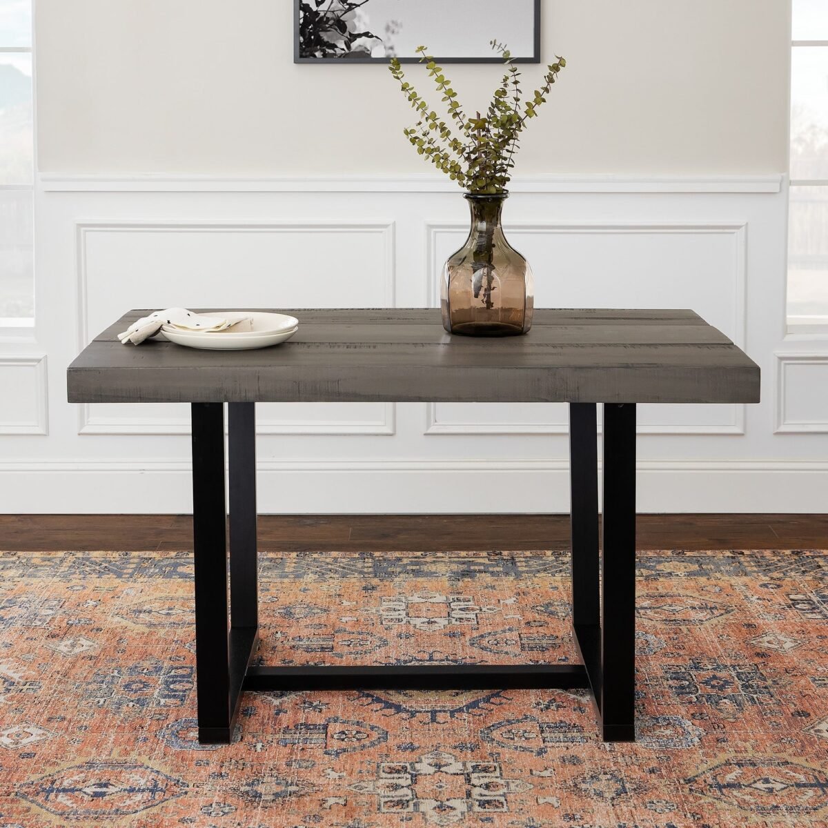 Durango Distressed Wood Dining Table - Image 18