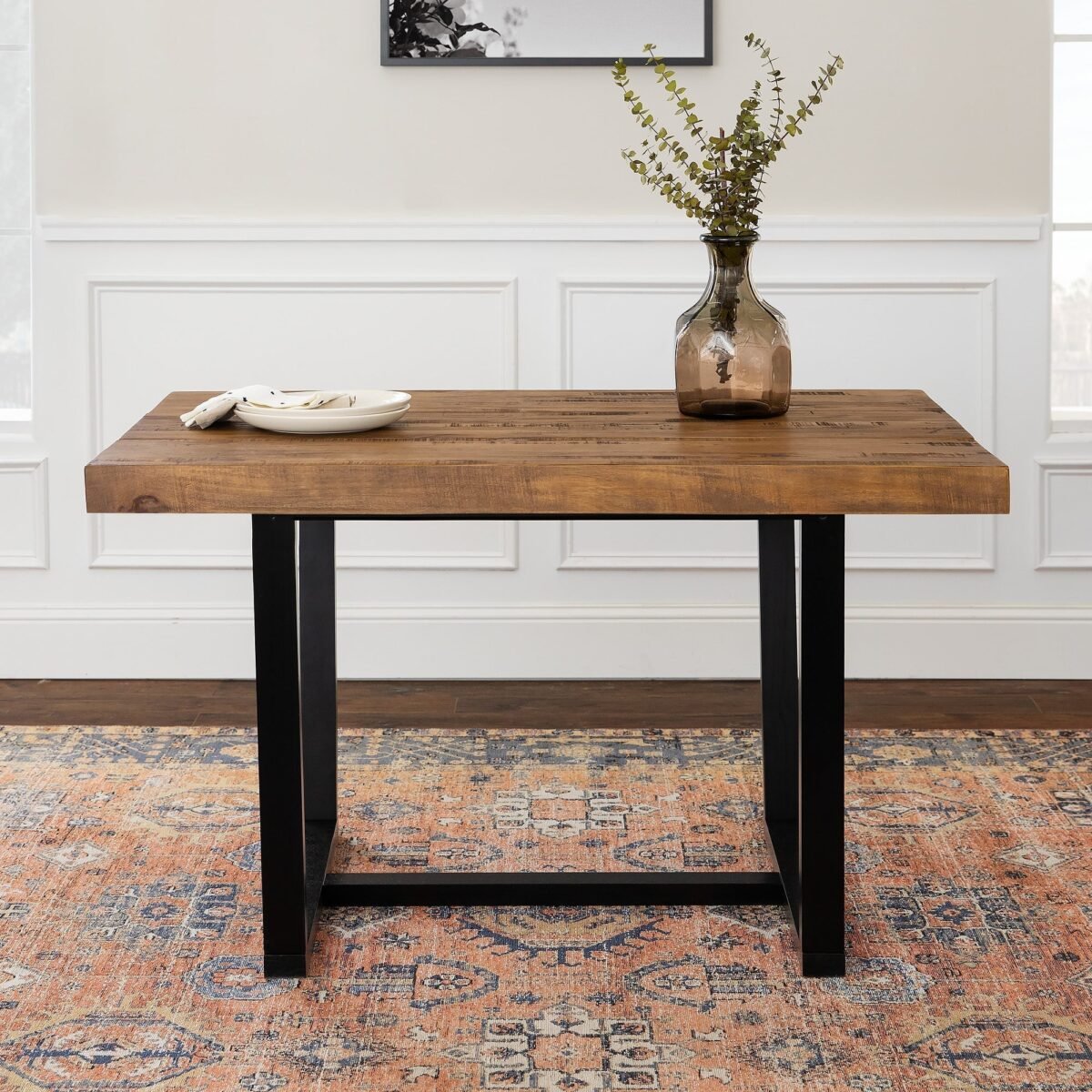 Durango Distressed Wood Dining Table - Image 12