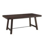 70" Trestle Dining Table - Image 5