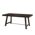 70" Trestle Dining Table - Image 3