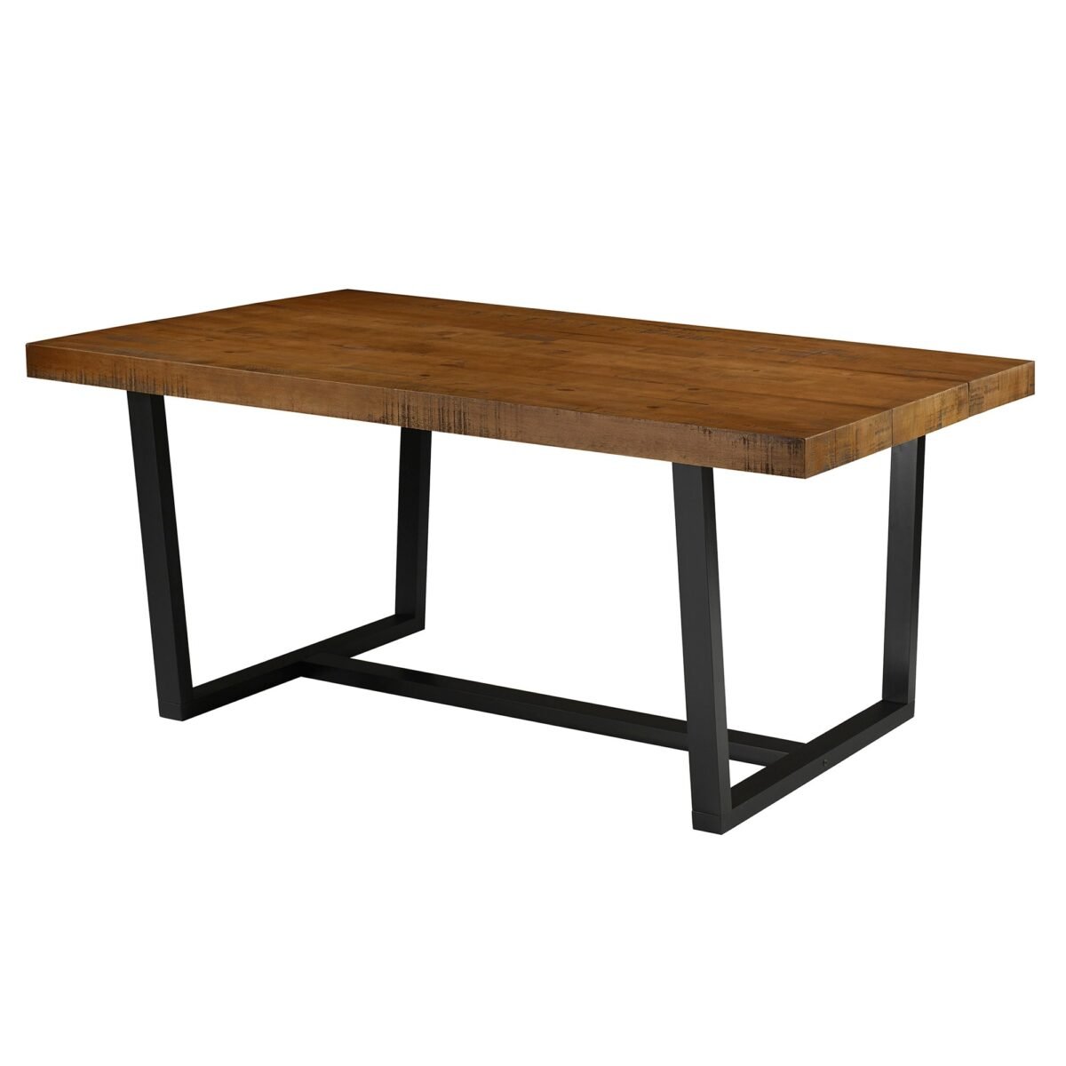Durango Distressed Wood Dining Table - Image 8