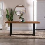 Durango Distressed Wood Dining Table - Image 3