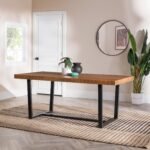 Durango Distressed Wood Dining Table - Image 2
