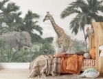 Jungle Mural Wallpaper - Lifelike Animals & Lush Foliage - Image 2