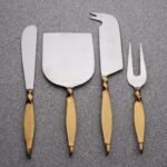 TWISTED URBAN GOLD CHEESE KNIFE 4 PC. SET - Image 2
