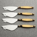 TWISTED URBAN RATONCITO CHEESE SPREADER/KNIFE 4 PC. SET - Image 2