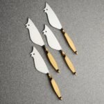 TWISTED URBAN RATONCITO CHEESE SPREADER/KNIFE 4 PC. SET - Image 4