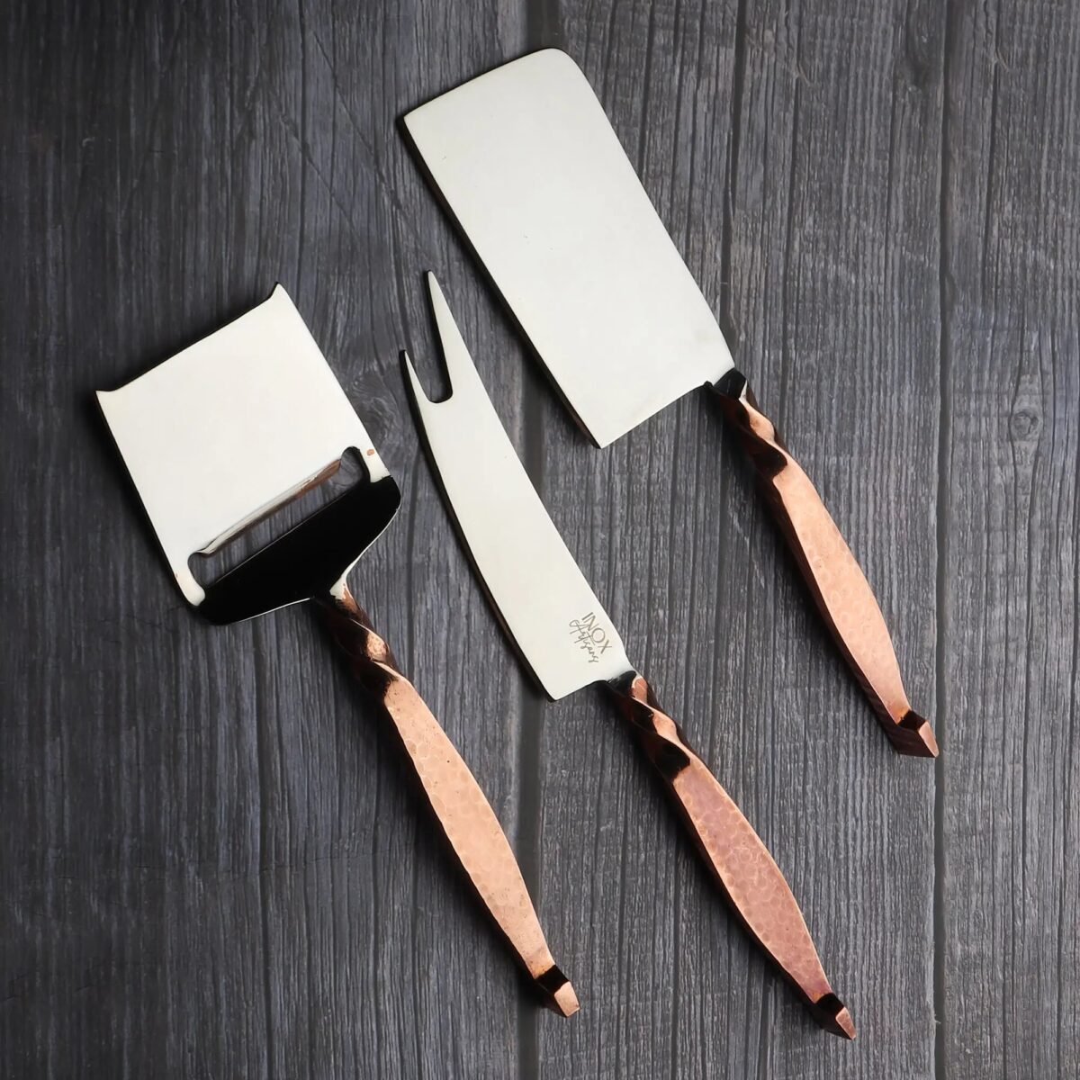 TWISTED URBAN CHEESE KNIFE 3 PC. SET - Image 8