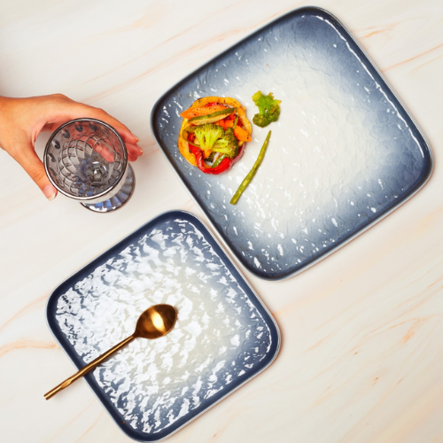 Untitleddesign_76 Large Serveware Plate, Blue - Image 1