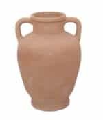 12-Inch Artisan Handcrafted Natural Terracotta Vase with Elegant Handles for Home Décor - Image 6