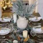 Handcrafted 12.4" Painted Terracotta Vase from India - Artisanal Home Decor Masterpiece - Image 2