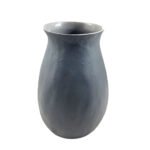 Handcrafted Warm Grey Aluminum Vase - Unique Decorative Home Accent by CG Hunter - Image 3