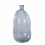 Handmade Hammered Glass Vase in Smoke - Elegant Home Decor Accent from CG Hunter