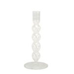 Set of 3 Handcrafted Etched Borosilicate Glass Bud Vases – Elegant Home Decor Pieces - Image 2