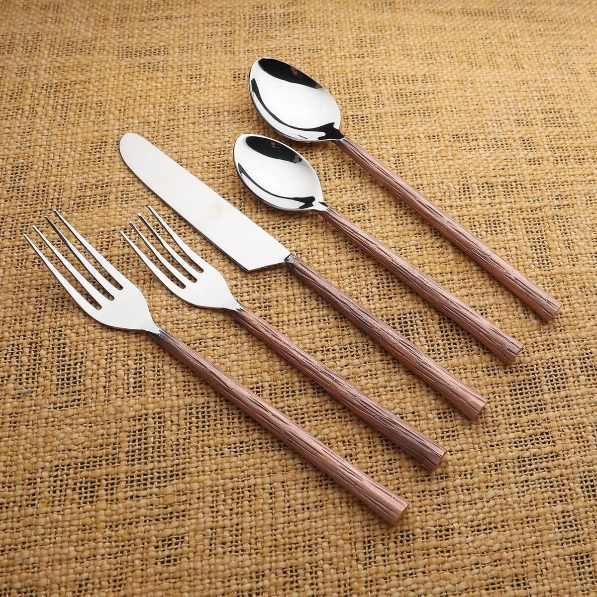 Vinear Flatware, 5- Pc. Place Setting - Image 3