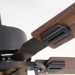 Vaczon 52 Inch DC Motor Industrial Downrod Ceiling Fan with Light and Remote Control - Image 7