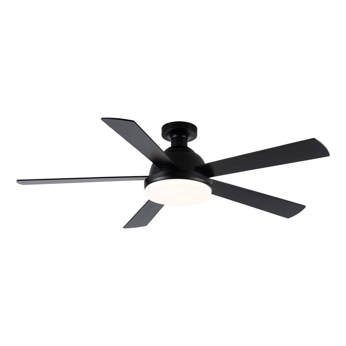 52" Vaczon Ceiling Fan with LED Light and Remote Control - Image 1