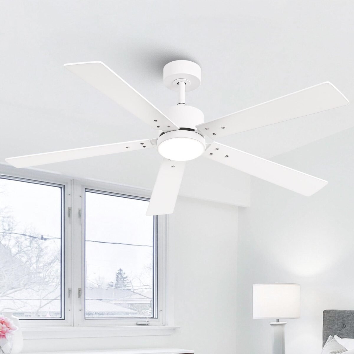 Vaczon 52" DC Motor Ceiling Fan with LED Lighting and Remote Control - Image 33