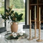 12-Inch Artisan Handcrafted Natural Terracotta Vase with Elegant Handles for Home Décor - Image 3