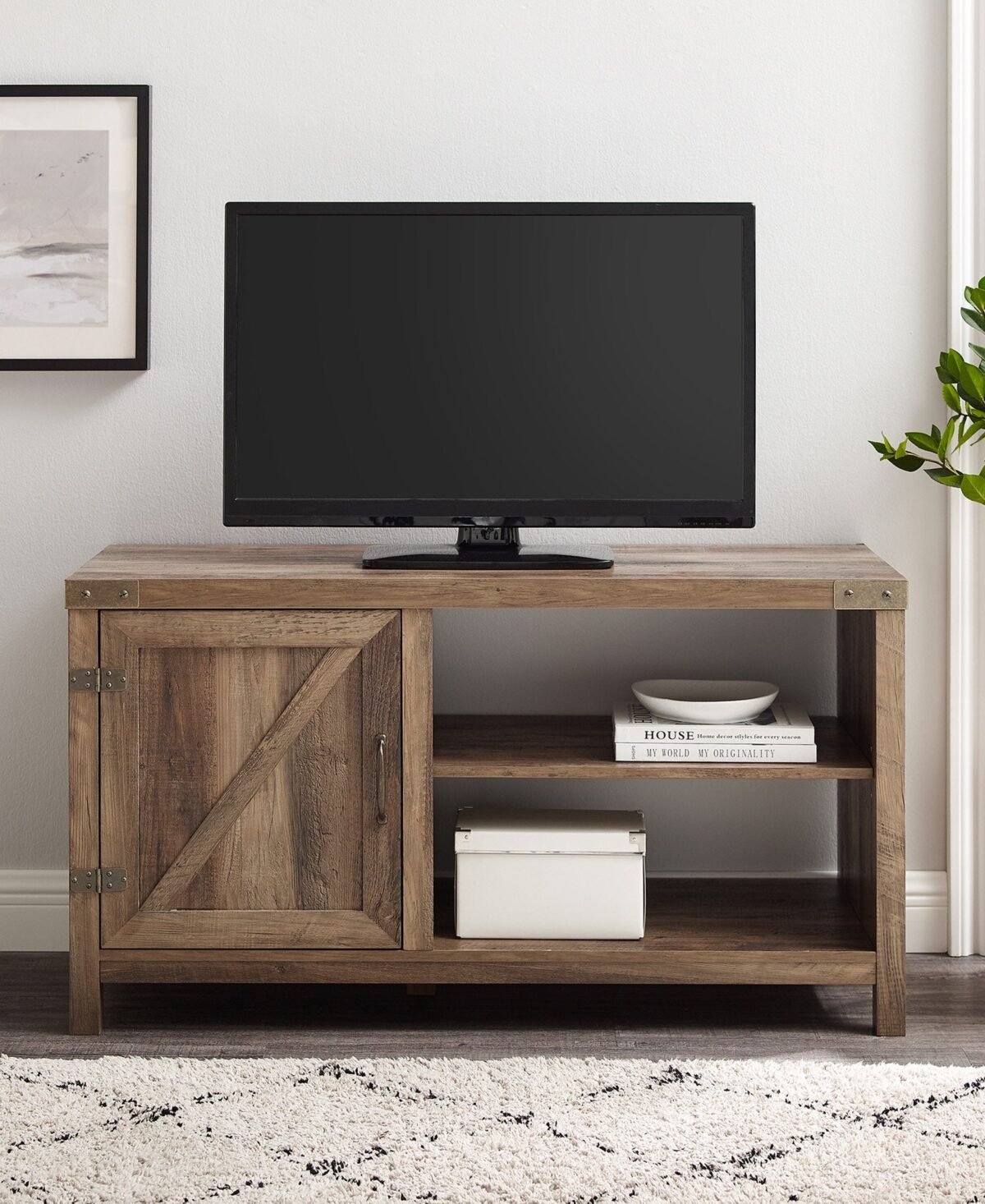 Barn Door TV Stand - Image 2