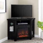 Barn 48" Wood Corner Fireplace TV Stand - Image 3