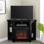 Barn 48" Wood Corner Fireplace TV Stand - Image 17