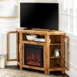 Barn 48" Wood Corner Fireplace TV Stand - Image 26