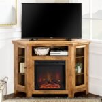 Barn 48" Wood Corner Fireplace TV Stand - Image 25