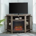 Barn 48" Wood Corner Fireplace TV Stand - Image 5