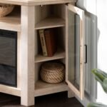 Barn 48" Wood Corner Fireplace TV Stand - Image 16