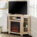 Barn 48" Wood Corner Fireplace TV Stand - Image 2