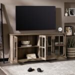 Abigail 58" Farmhouse 4 Door TV Stand - Image 2