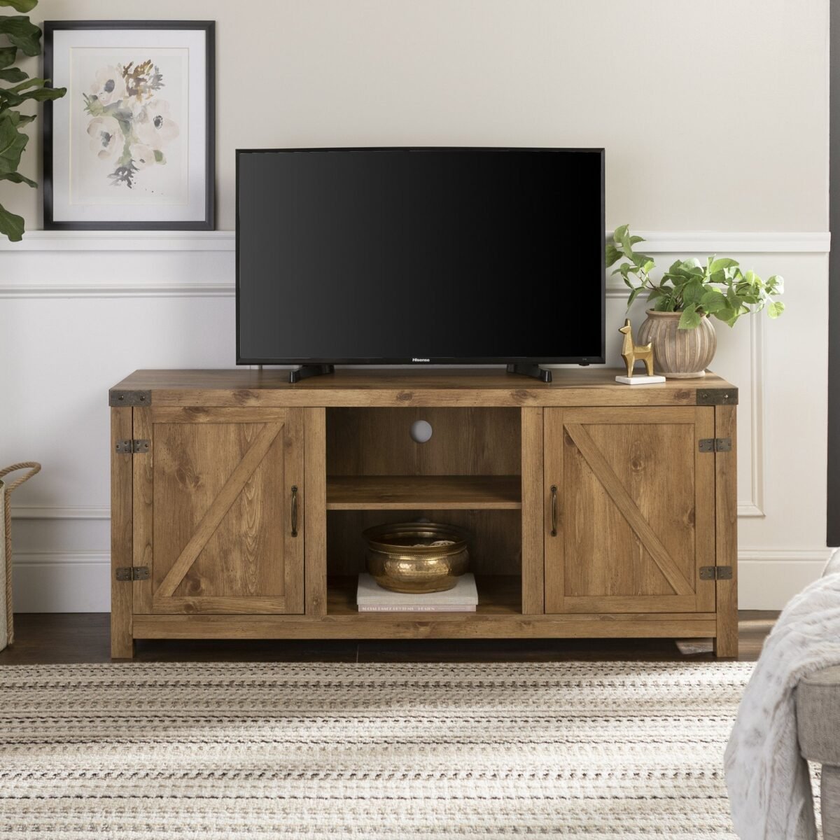 Barn Door TV Stand - Image 44