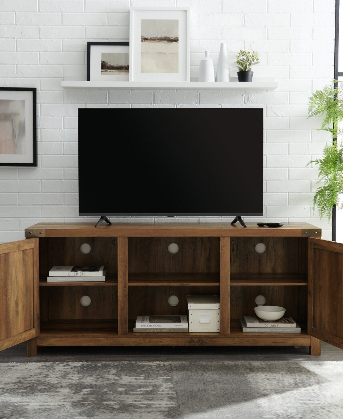 Barn Door TV Stand - Image 38