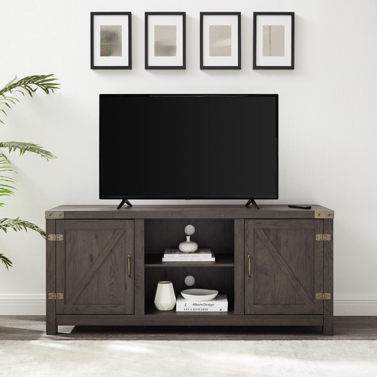 Barn Door TV Stand - Image 41