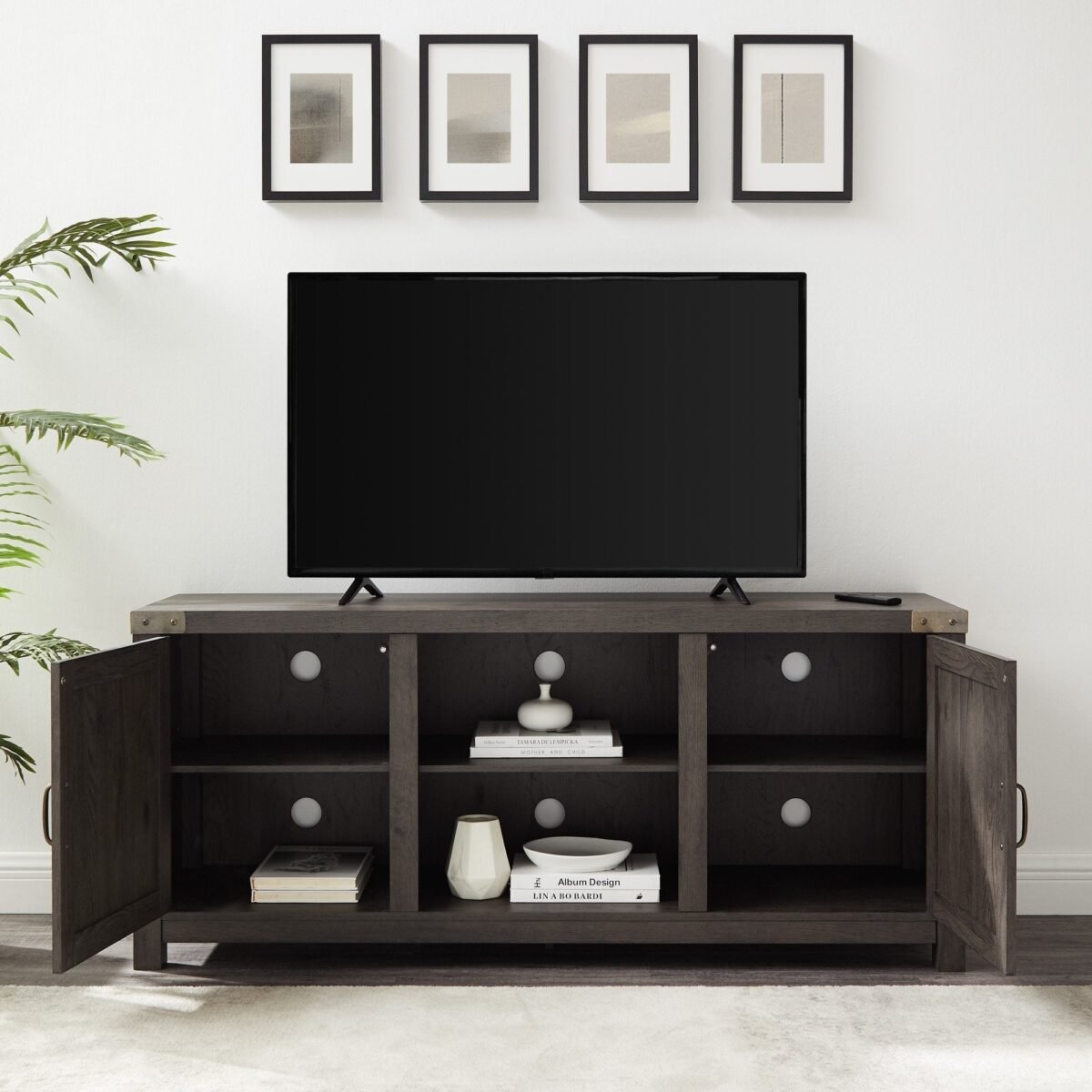 Barn Door TV Stand - Image 42