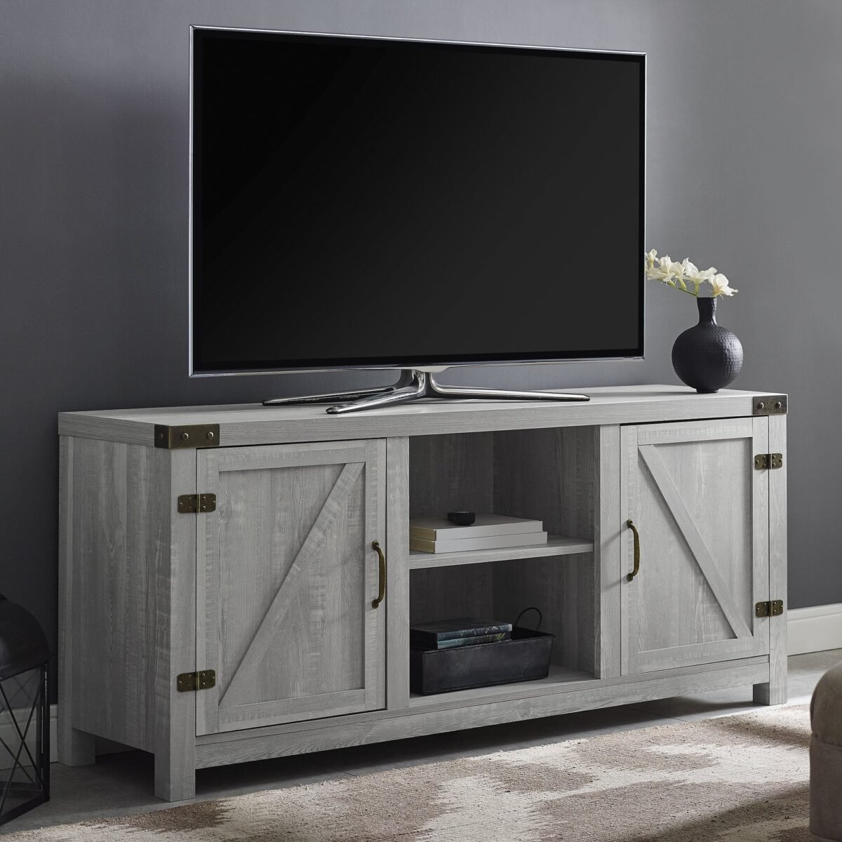 Barn Door TV Stand - Image 43