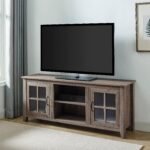 58" Glass Door TV Console - Image 7