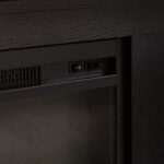Wasatch 58" Transitional Fireplace Glass Wood TV Stand - Image 7